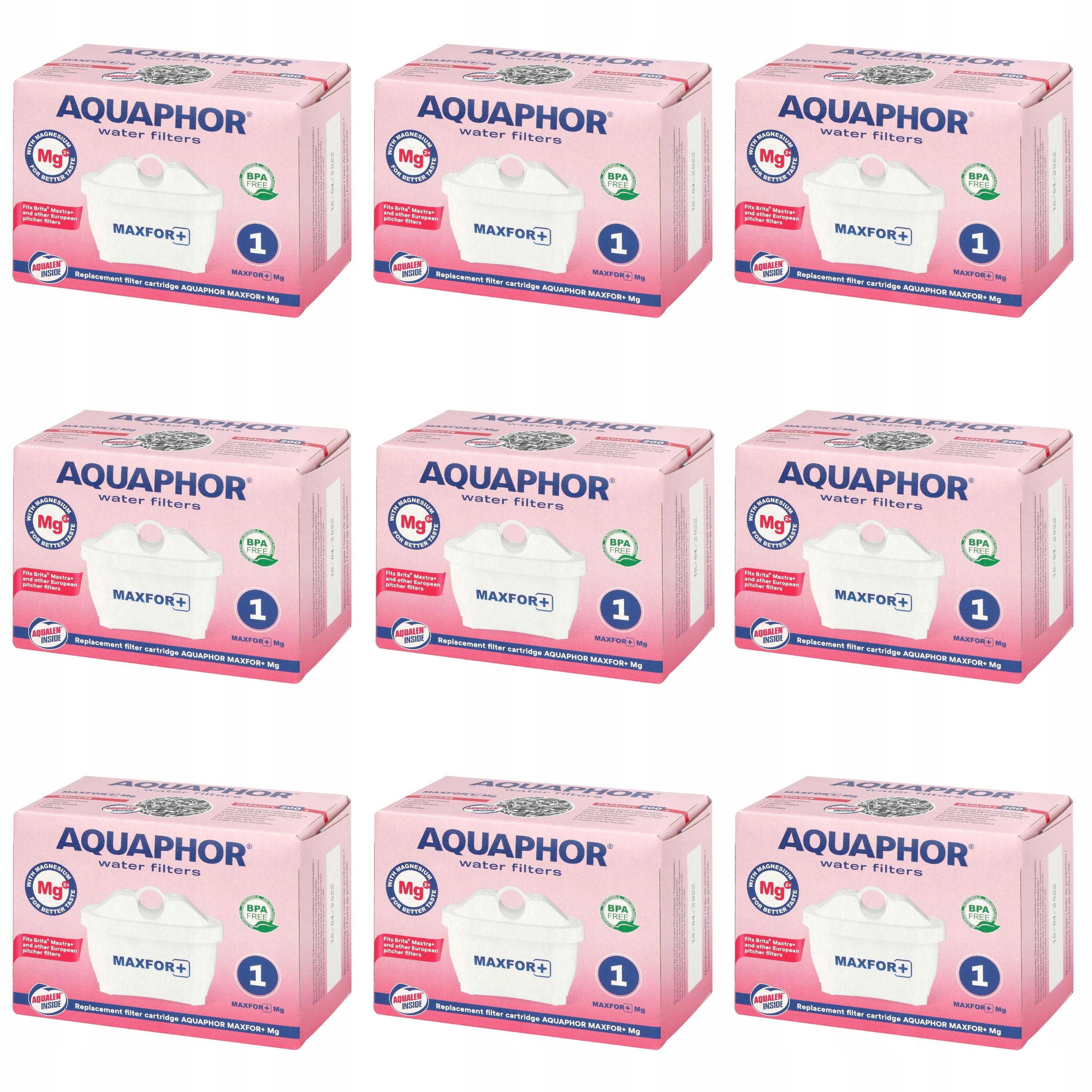 

Filtr wkład do dzbanka aquaphor maxfor+ magnez x9