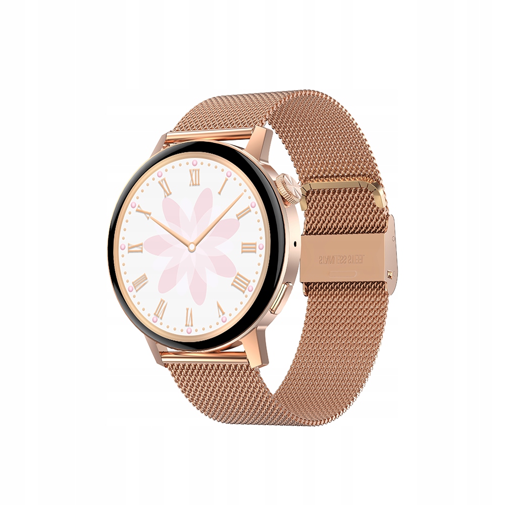 Forever női okosóra karkötővel ForeVive 4 SB-350 rose gold