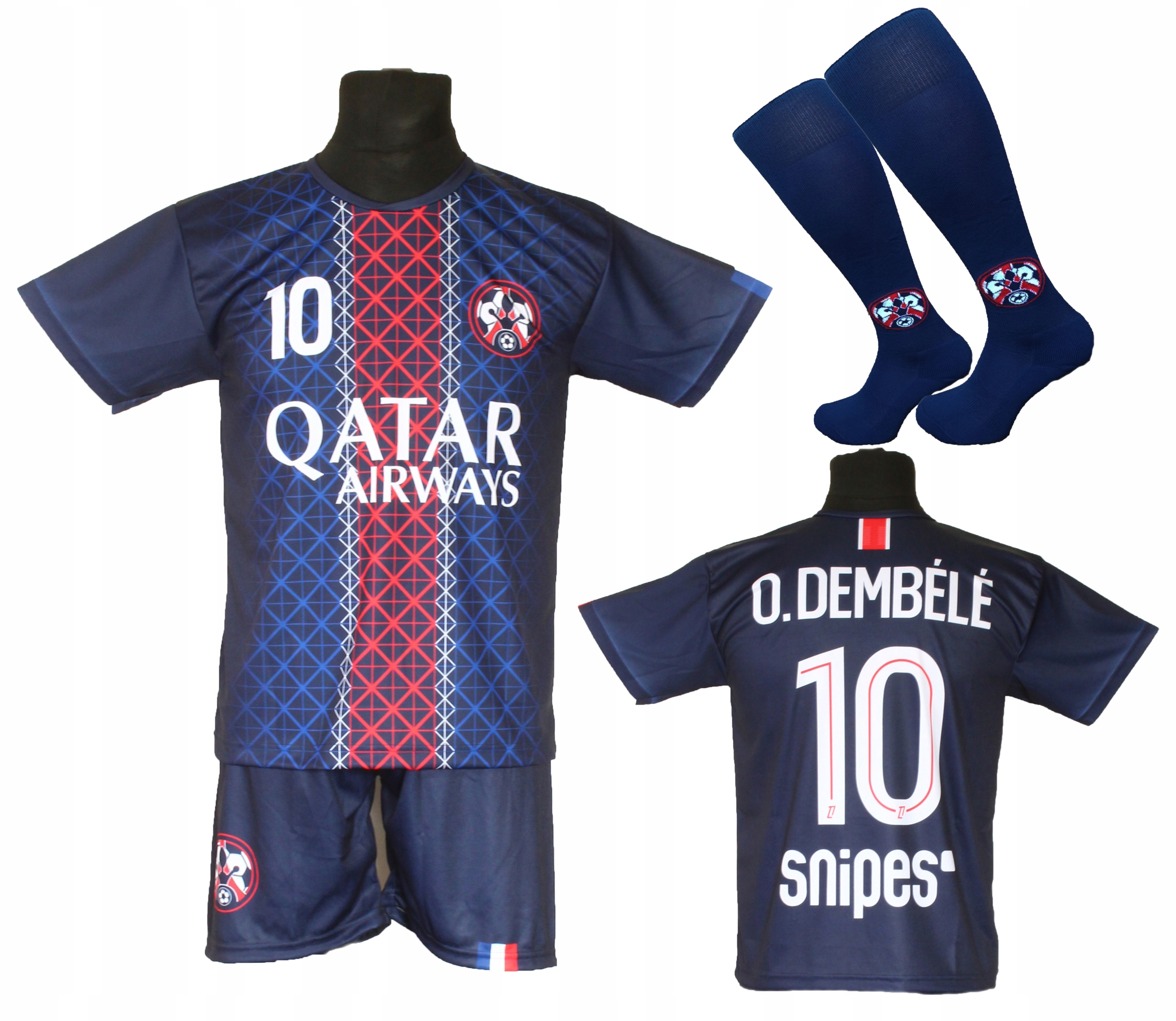 Dembele komplet sportowy strój piłkarski Bg 146