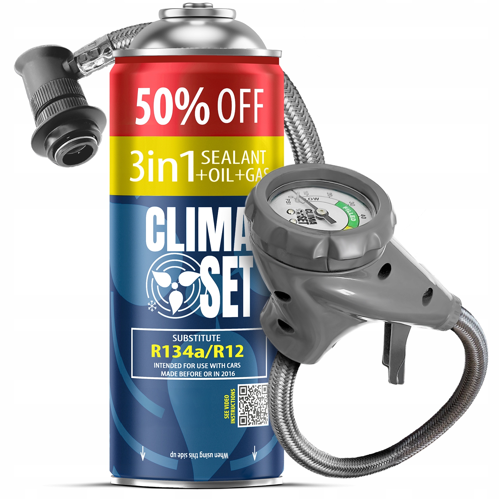 Clima Set 3w1 R134a Przewód spustowy