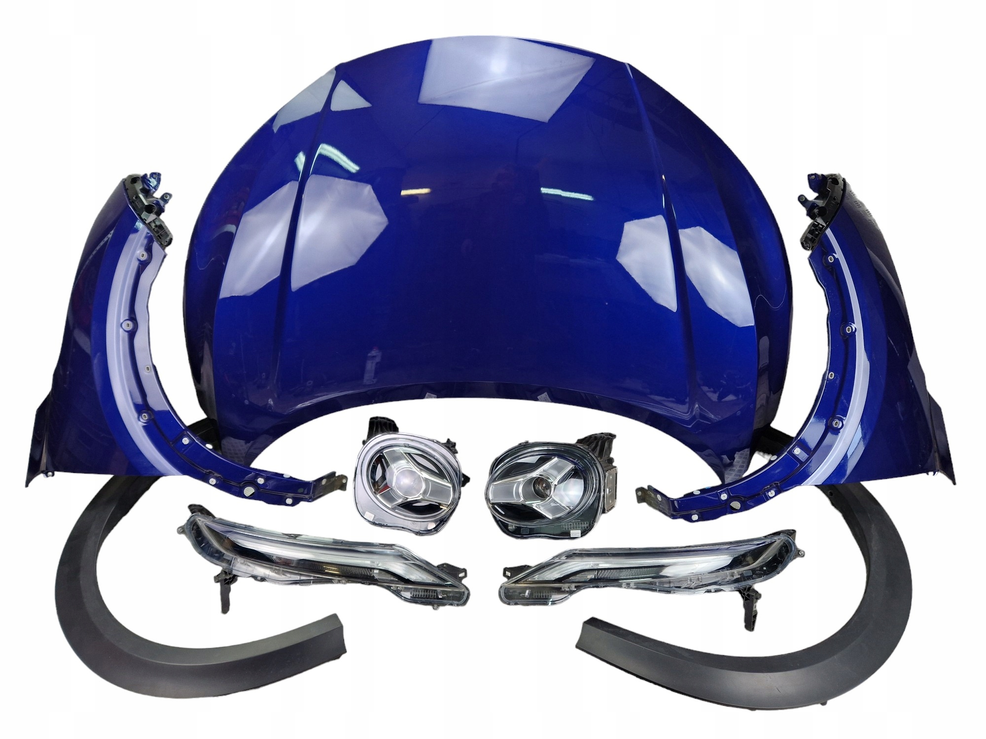 JUKE II F16 MASKA ZDERZAK BŁOTNIK LAMPA LED CHŁODNICE WZMOCNIENIE PAS PRZÓD Typ samochodu 4x4/SUV Samochody osobowe