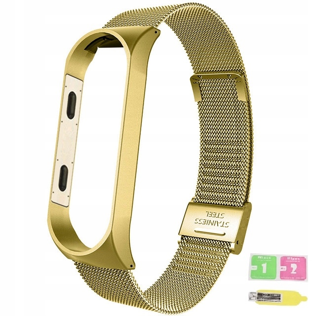 BRANSOLETA OPASKA DO XIAOMI MI BAND 5 - KOLORY Materiał stal