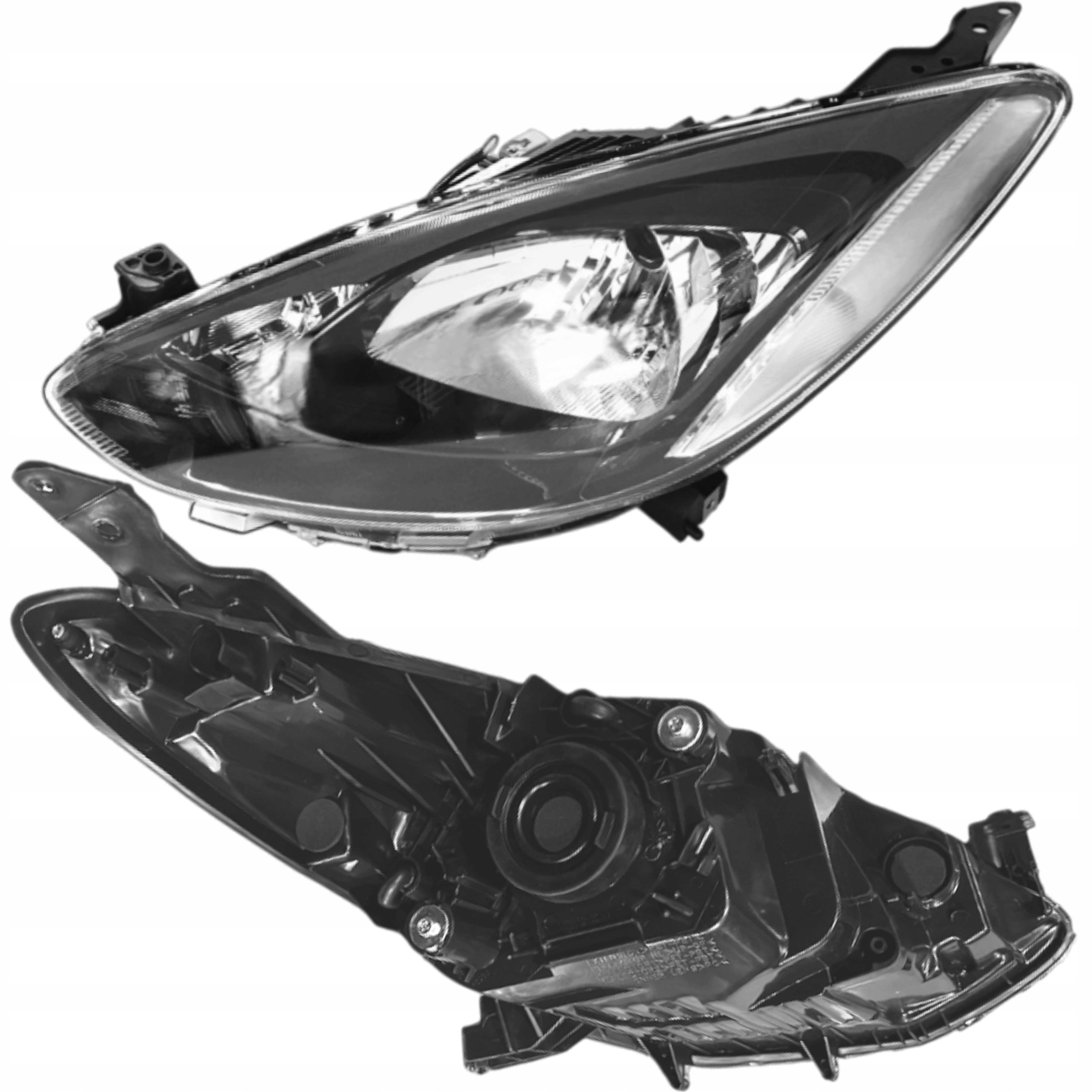 Světlomet Světlo Přední Levá D651-51-0L0D H4 Mazda 2 2007-2014