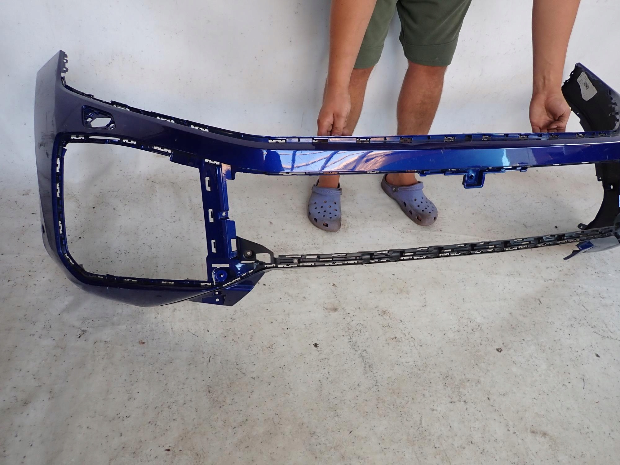VW TOUAREG III 3 R-LINE LIFT 23-> bumper front front washer PDC