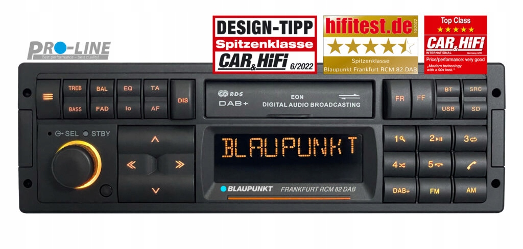 Blaupunkt Frankfurt Rcm 82 Dab Autorádio Retro Bluetooth MP3