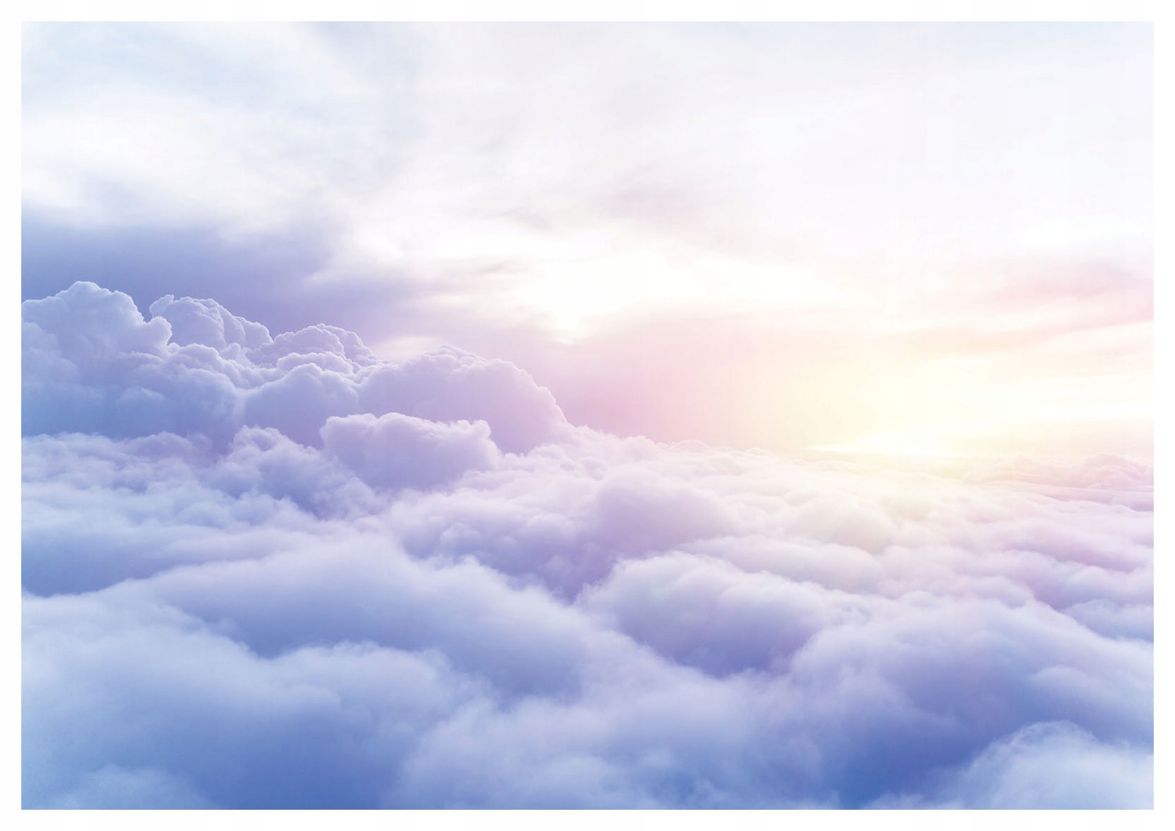 Vliesová fototapeta Mraky Nebe Horizont světlo Nadýchané 250x175 lepidlo