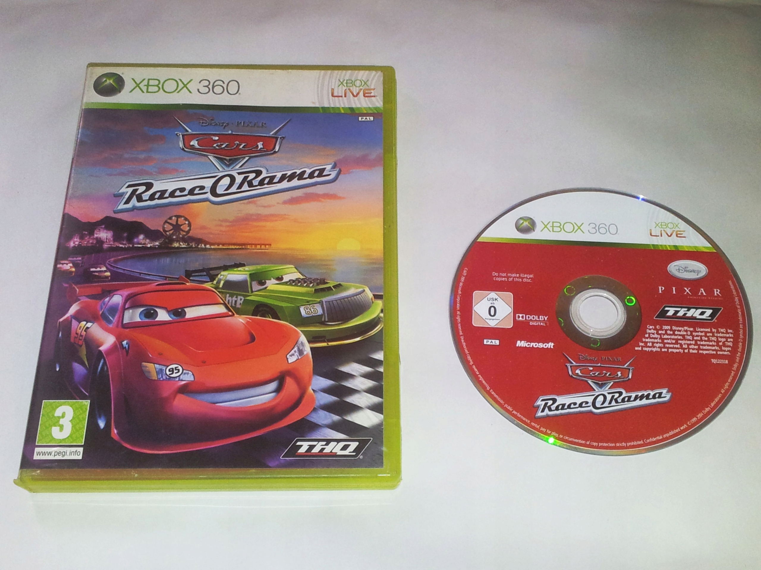 Carros Race O Rama Disney Pixar Xbox 360