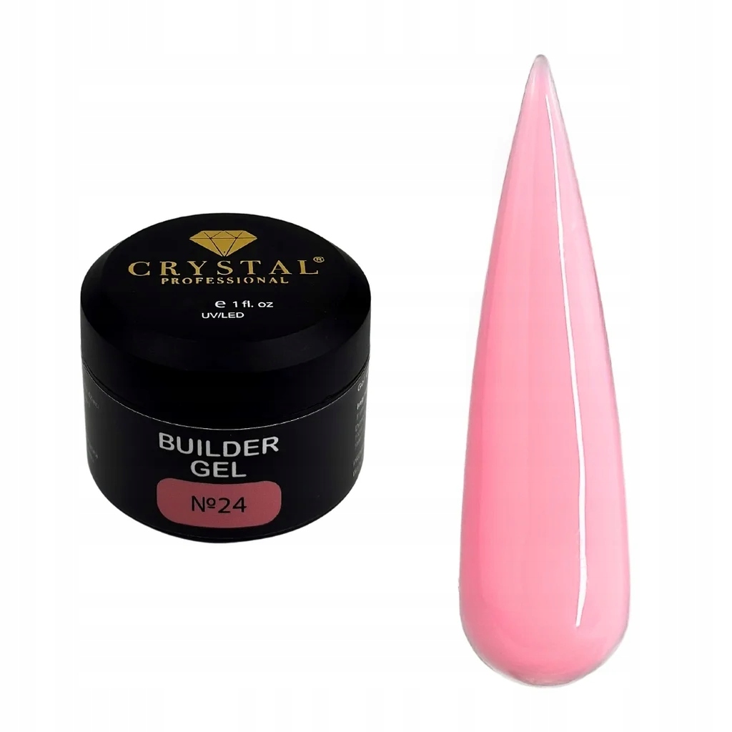 Żel Budujący #24 Builder Gel Crystal Professional