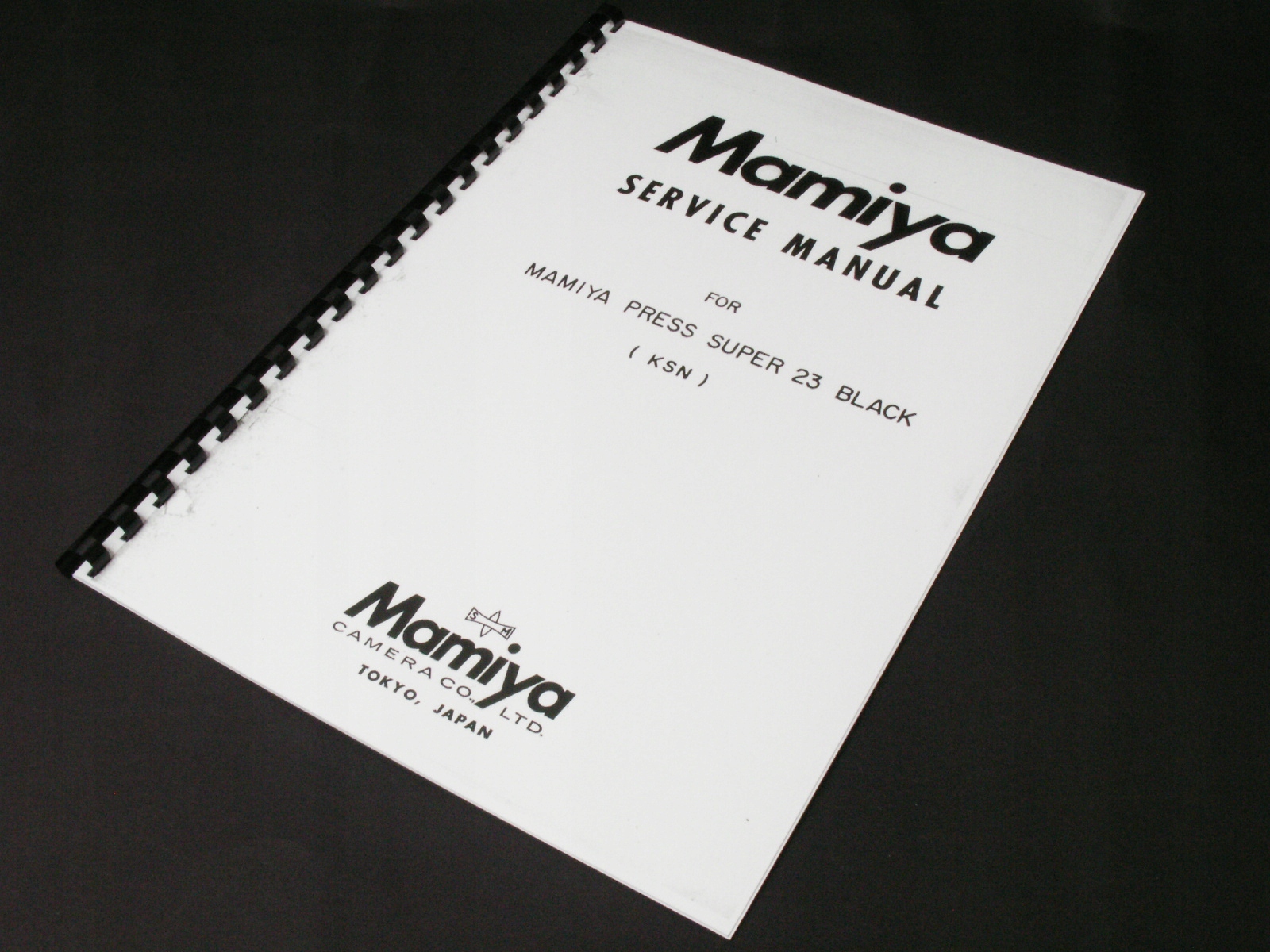 SERWISÓWKA Mamiya Super 23 Service Manual UNIKAT!