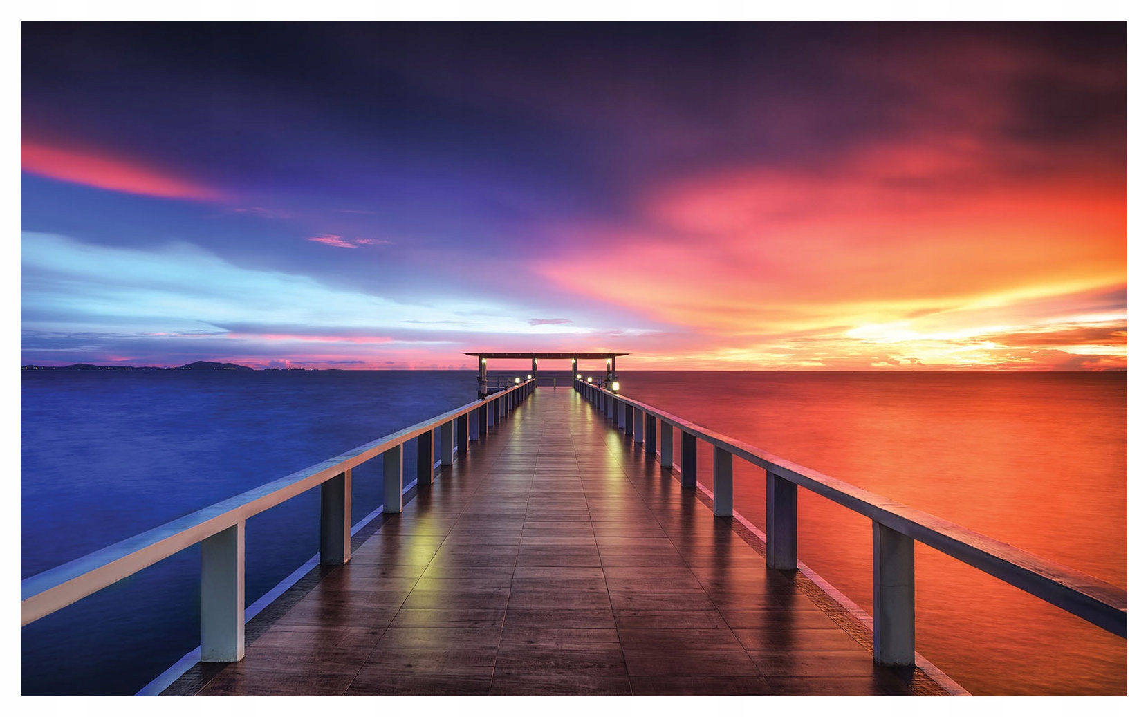 Fototapeta Drevené pokojové prsia Morská panoráma a bezmeradlo 350x250 lepidlo