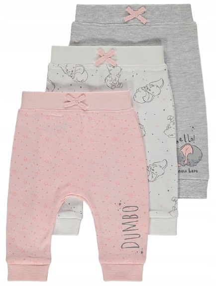 

Spodnie joggersy 3pak 18-24 m-cy 86/92