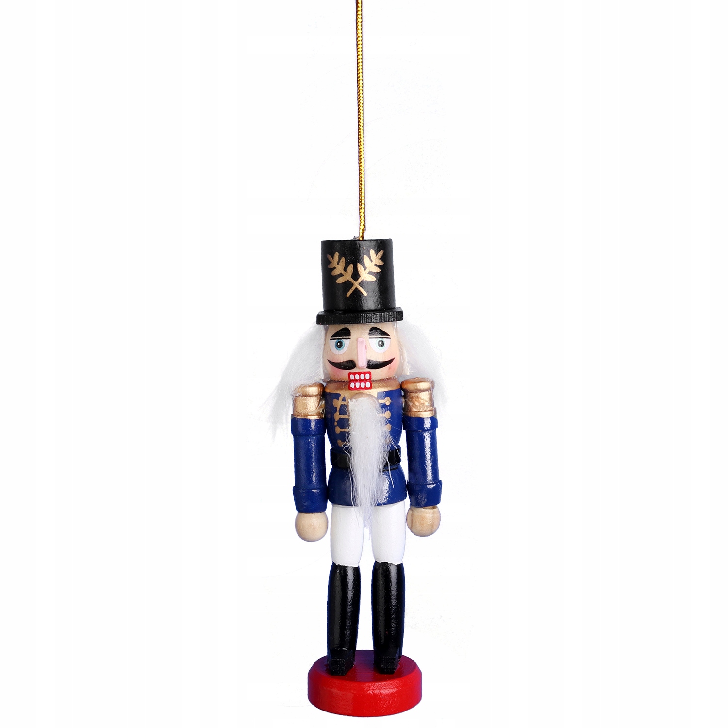 DZIADEK DO ORZECHOW FIGURKA DREWNIANA ZAWIESZKA Szerokość produktu 4 cm