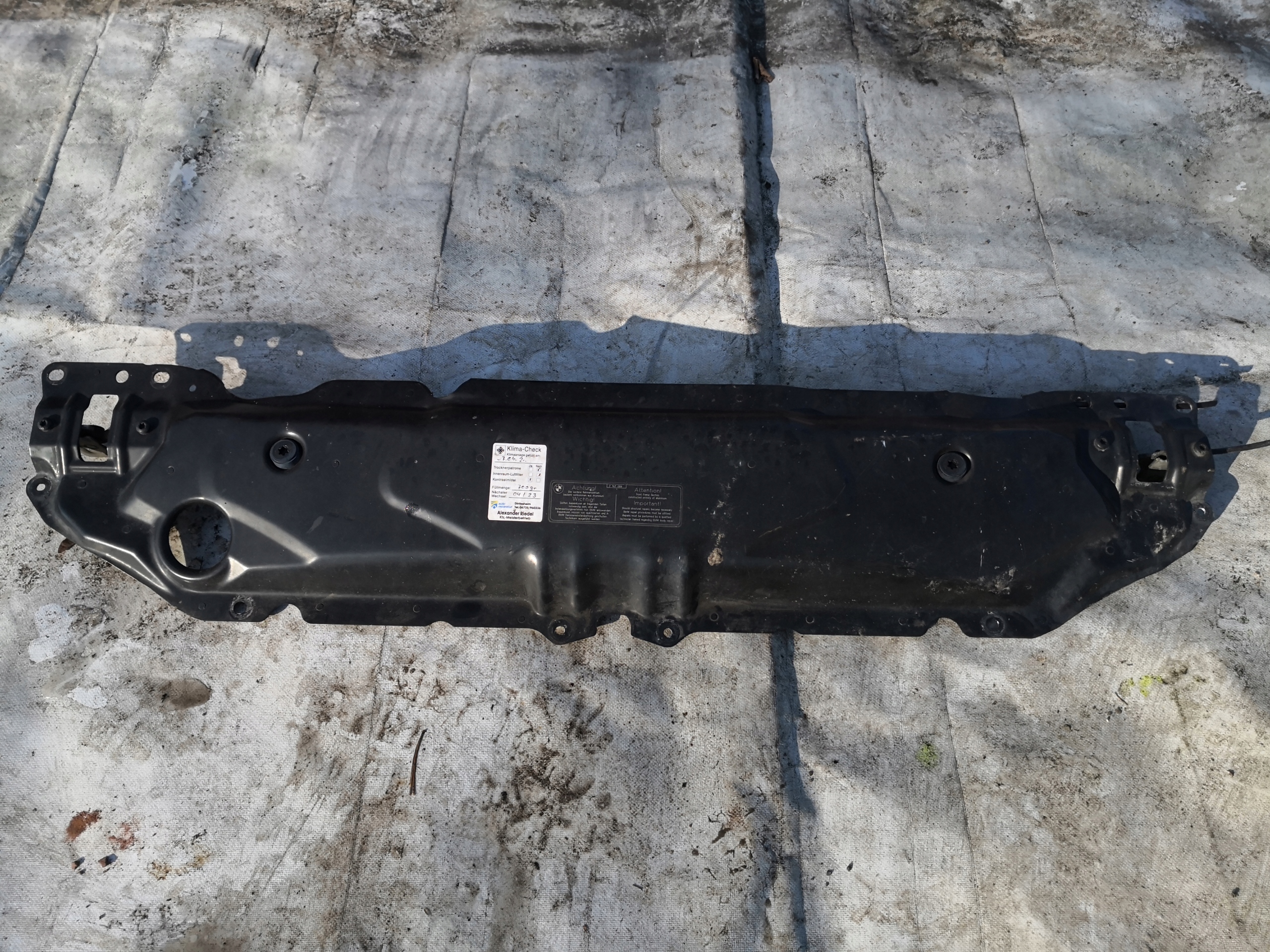 front panel, wall BMW E61 LIFT 7033741 7147088