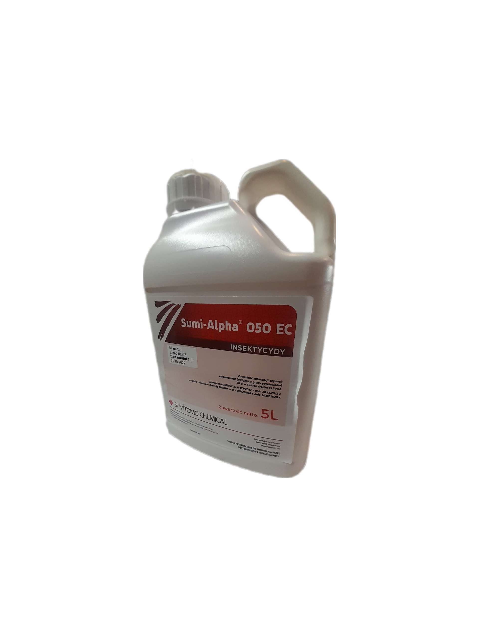 SUMI-ALPHA 050EC 5L owadobójczy • Cena, Opinie - Allegro