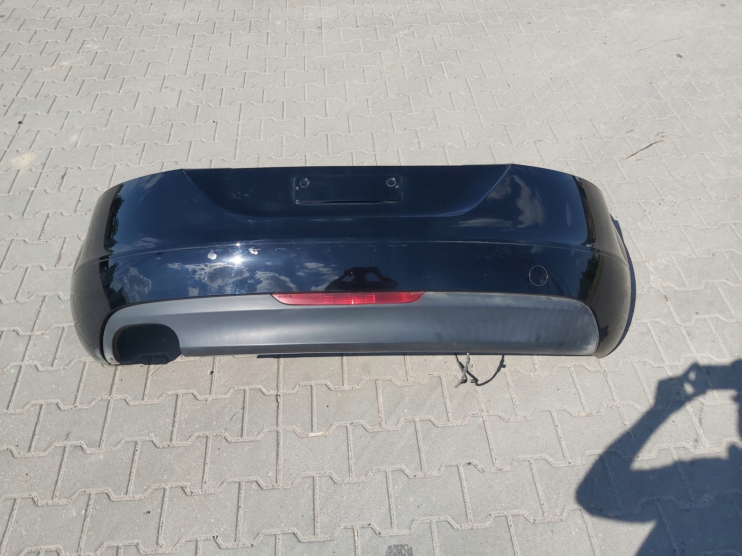 bumper rear part rear complete AUDI TT 8J LY9B