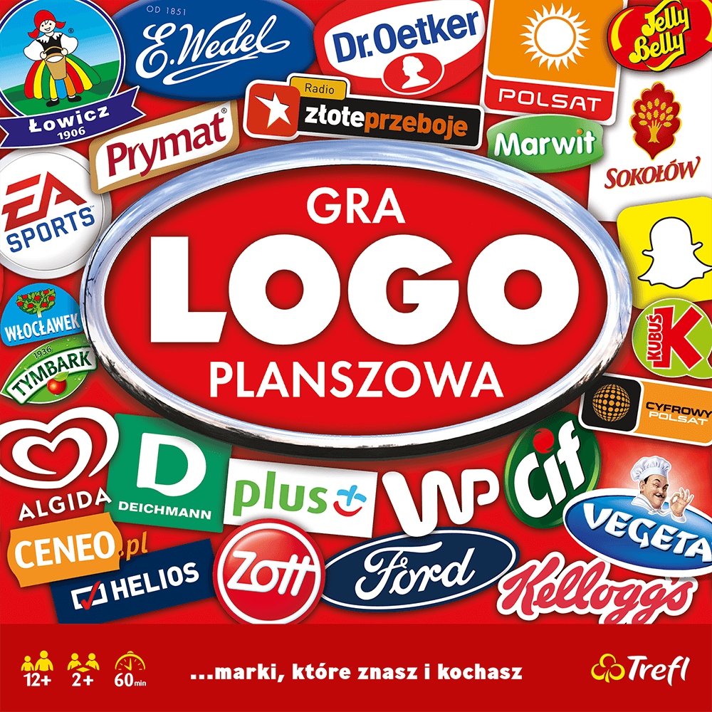 Gra planszowa Logo Trefl