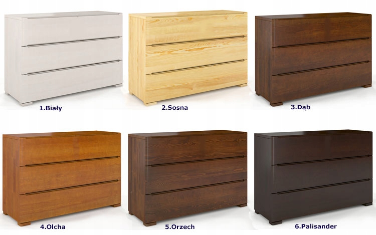 DREWNIANA KOMODA ==== MINIMALISTYCZNA Z SZUFLADAMI Kod producenta S005