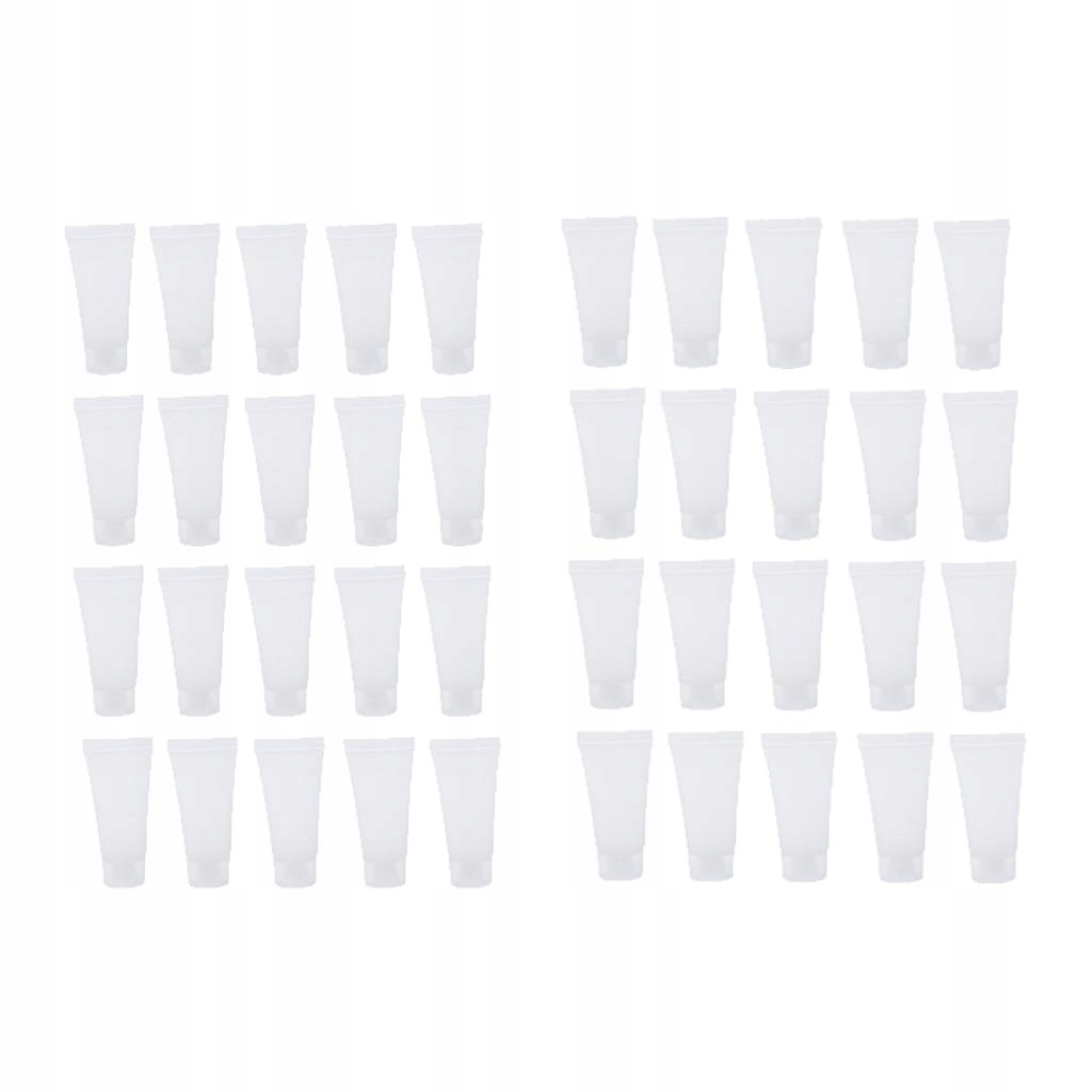 40 20 ml ml butelki z tubkami Pudełko