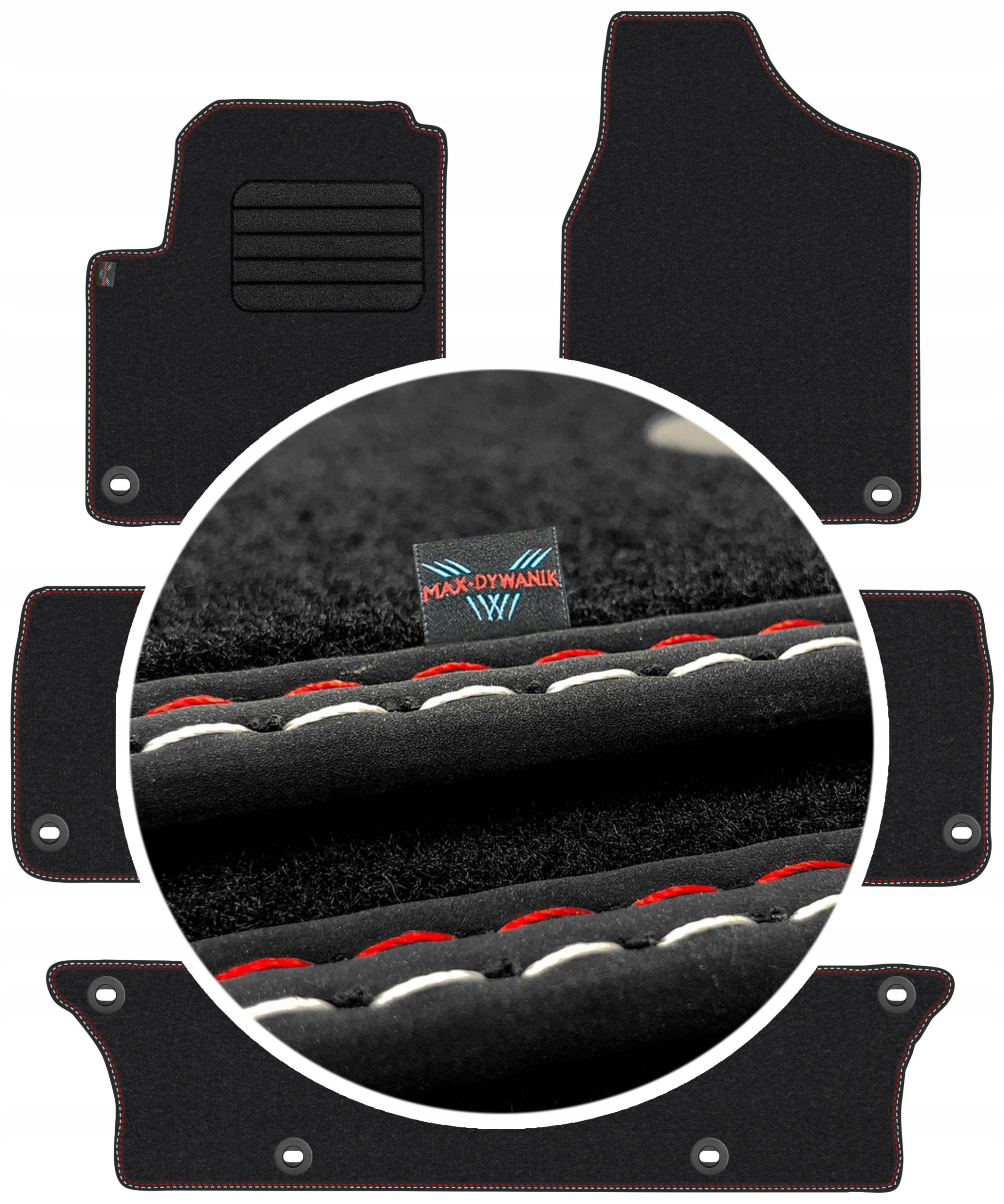 Ford Galaxy I 7os 1995-2006 Velúrové stierače