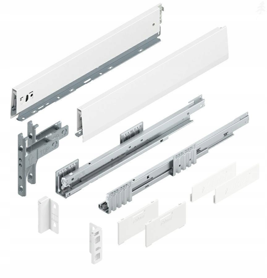 

Blum Szuflada Merivobox 500 M biała udźwig=40kg,
