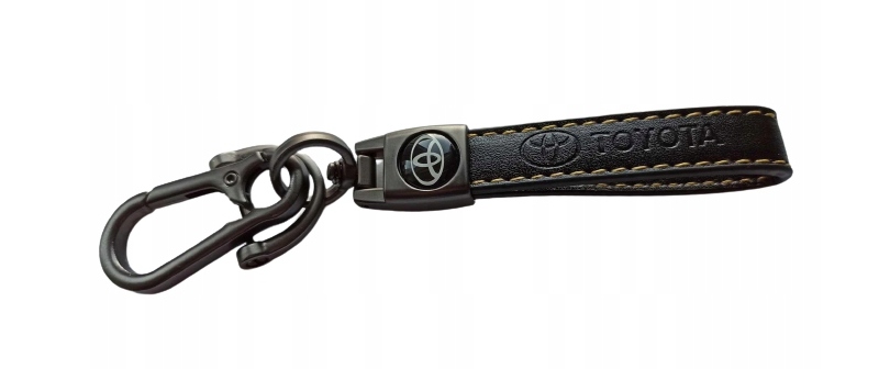 Toyota Brelok Breloczek Skóra Czarny w1