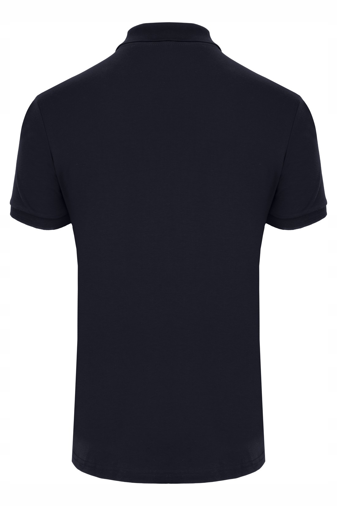 Koszulka polo Montello 100% bawełna, suwak r XL Kolor niebieski