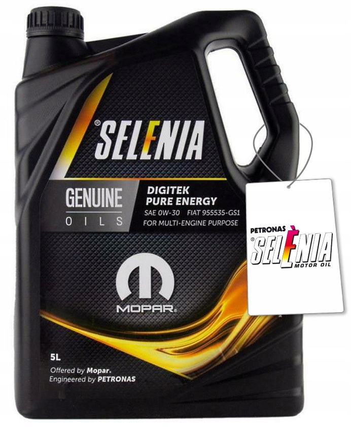 SELENIA OLEJ DIGITEK PURE ENERGY 0W30 5L ACEA C2