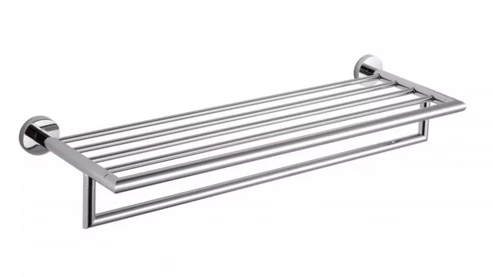 Koupelnová polička s relingem Stella Classic 07.02050 chrom