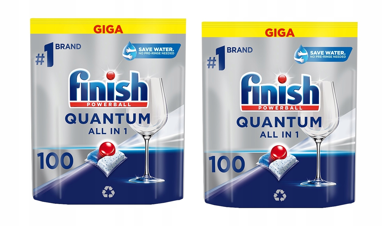 Levně Finish Quantum All in 1 kapsle do myčky nádobí 200 ks regular