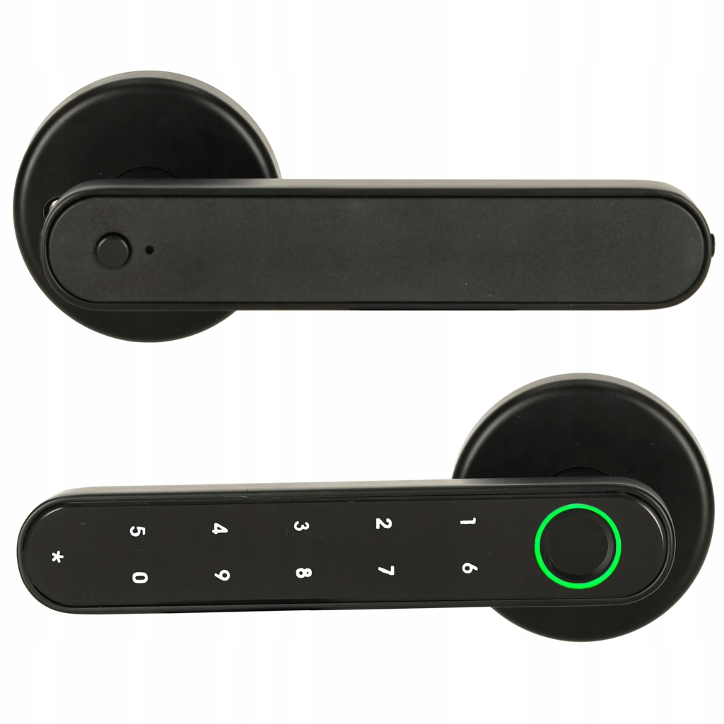 Elektronický zámok na dvere, kľučka na kód, odtlačok prsta, bluetooth