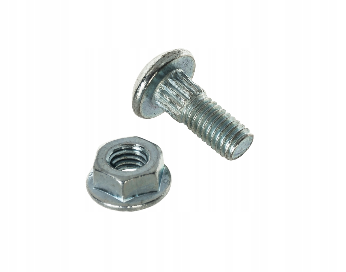 ŚRUBA + NAKRĘTKA NOŻYKA KOSY NEW HOLLAND CLAAS SCHUMACHER 50SZT. M6x16 Marka maszyny Case IH Claas Deutz-Fahr Fendt John Deere New Holland