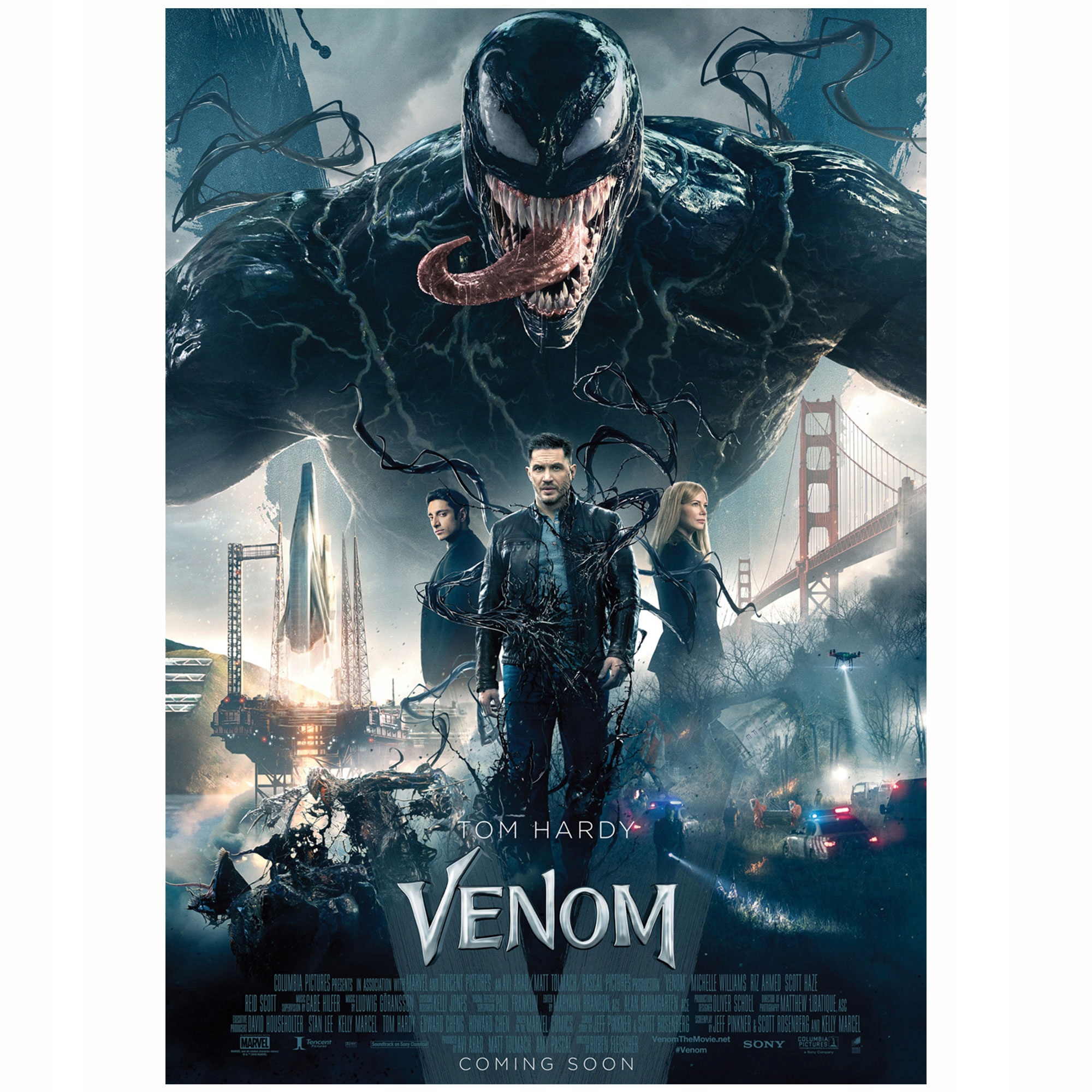 

Plakat Venom Tom Hardy 2018 Film