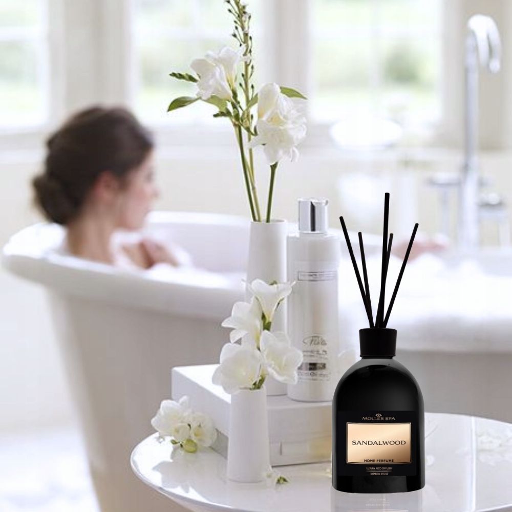 ZAPACH DRZEWO SANDAŁOWE DO DOMU PATYCZKI ODŚWIEŻACZ - 250ml DUŻA POJEMNOŚĆ Typ do pomieszczeń