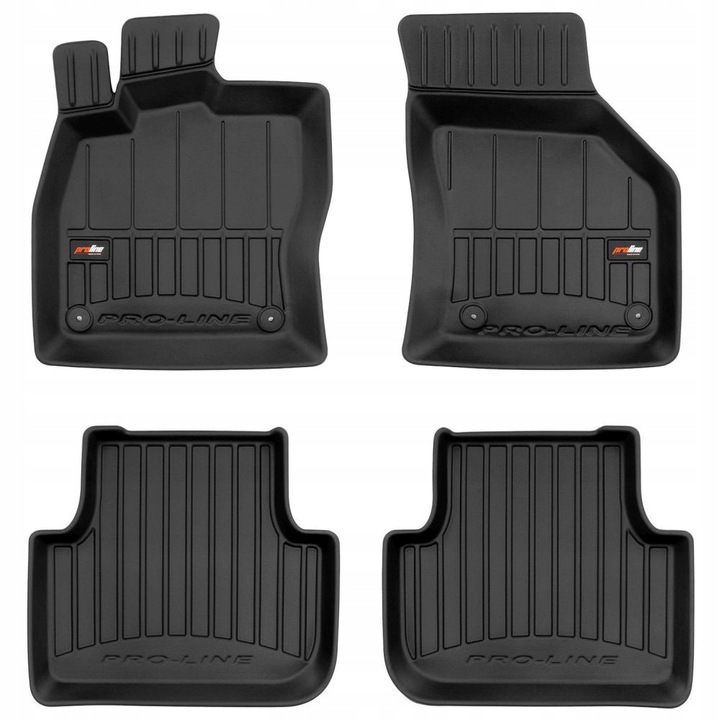 Gumové Koberce Vw Golf Sportsvan 2014-2020 Korytka 3D
