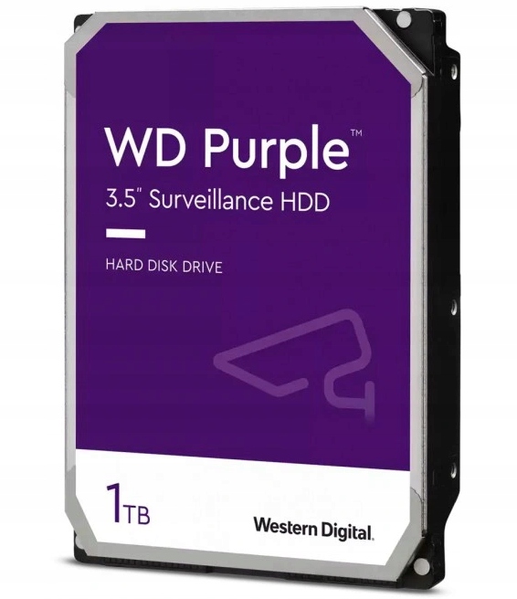 

Dysk Wd Purple 1TB WD10PURZ Sata III do pracy 24/7