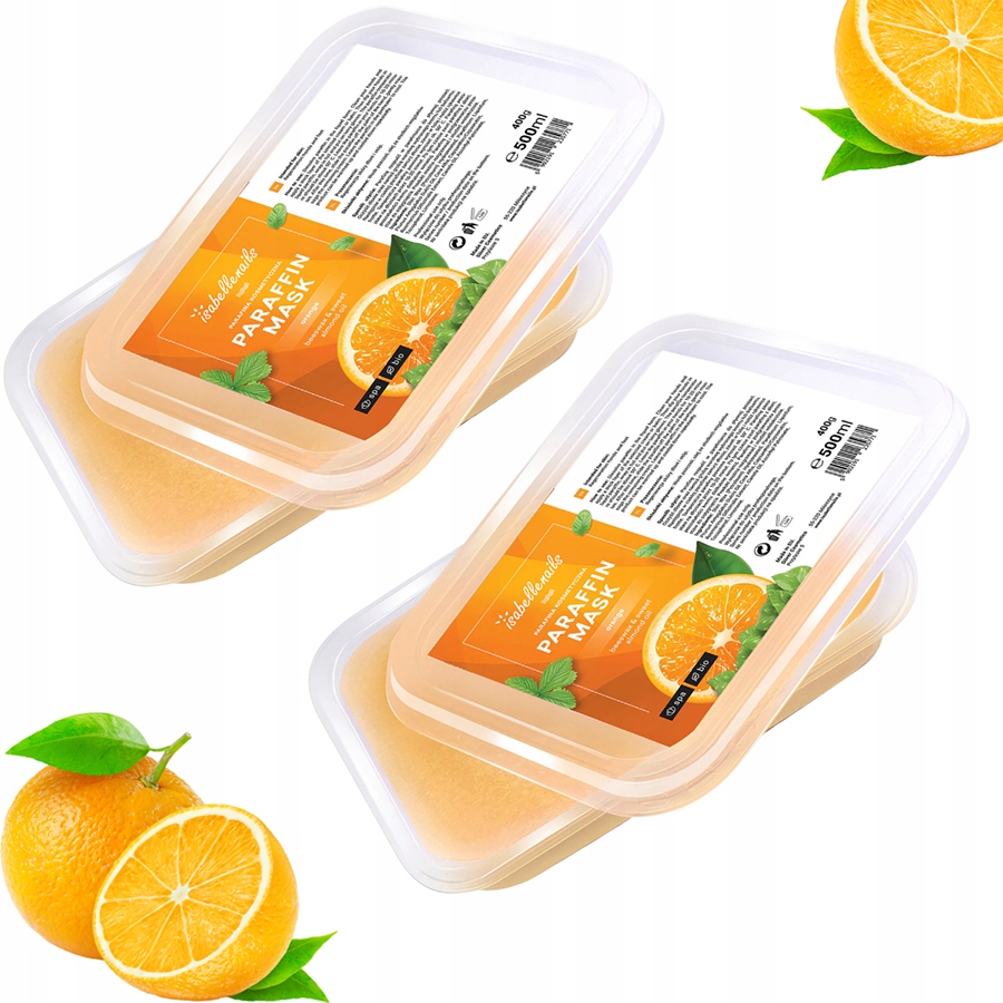 

Zestaw 2X Parafina Kosmetyczna Pomarańcza 500ML