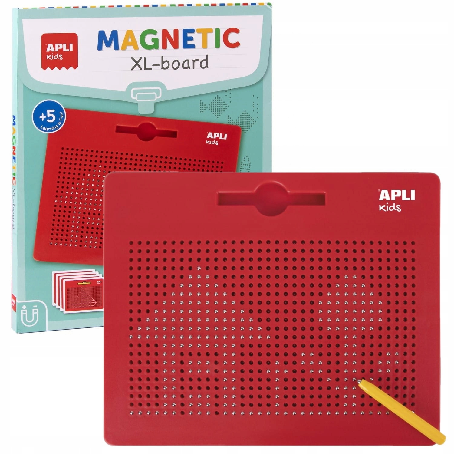 

Duża Magnetyczna Tablica XL Kuleczki Apli Kids 5+