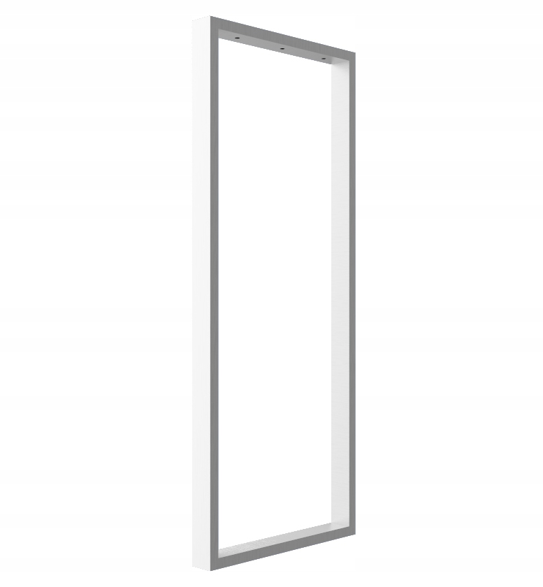 Noha nerezová pre konzolu, rameno, stôl 40x100 cm loft