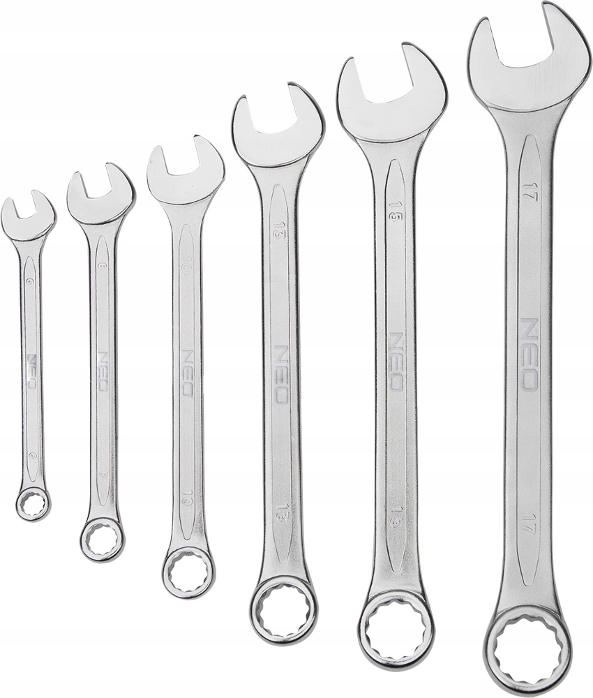 Neo Očkoploché kľúče 6-32 mm, sada 26 ks