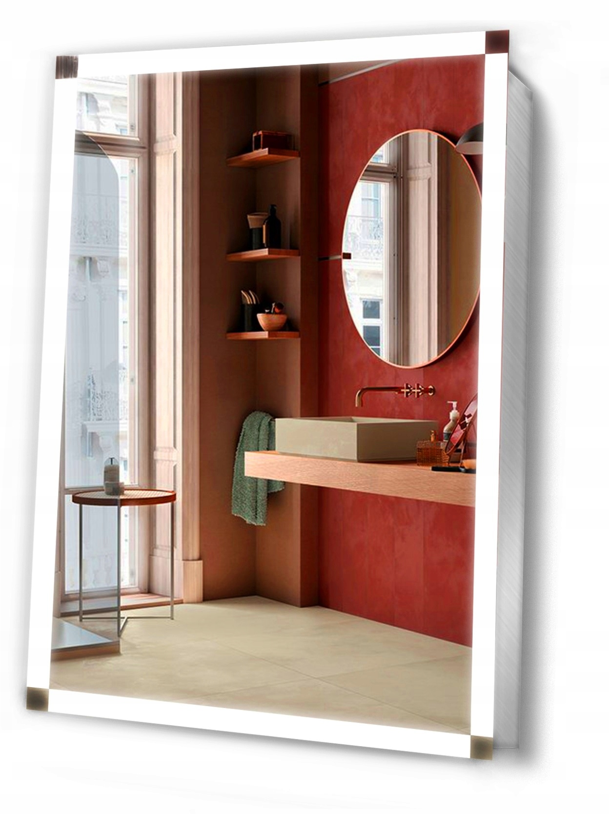 

Lustro Led Podświetlane Ledowe 60X120 Łazienkowe