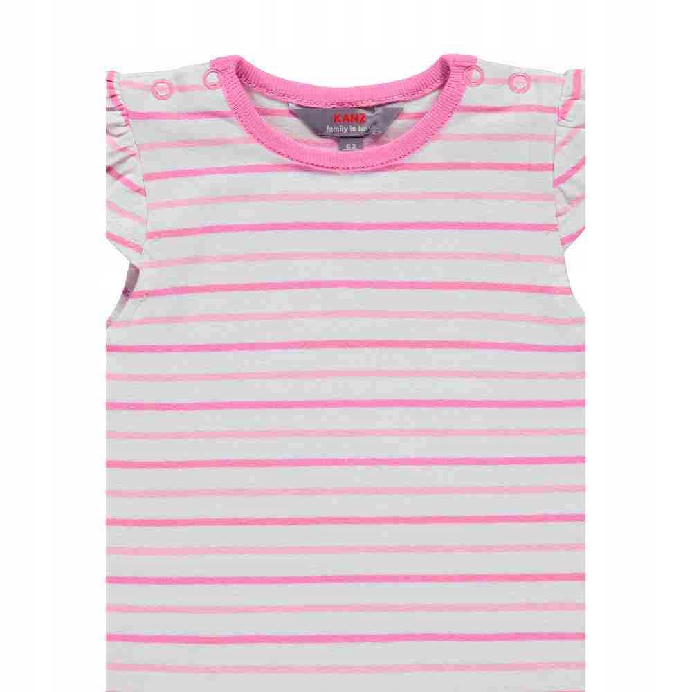 Dziewczęca bluzka z krótkim rękawem Kanz, r. 56 Rękaw krótki rękaw