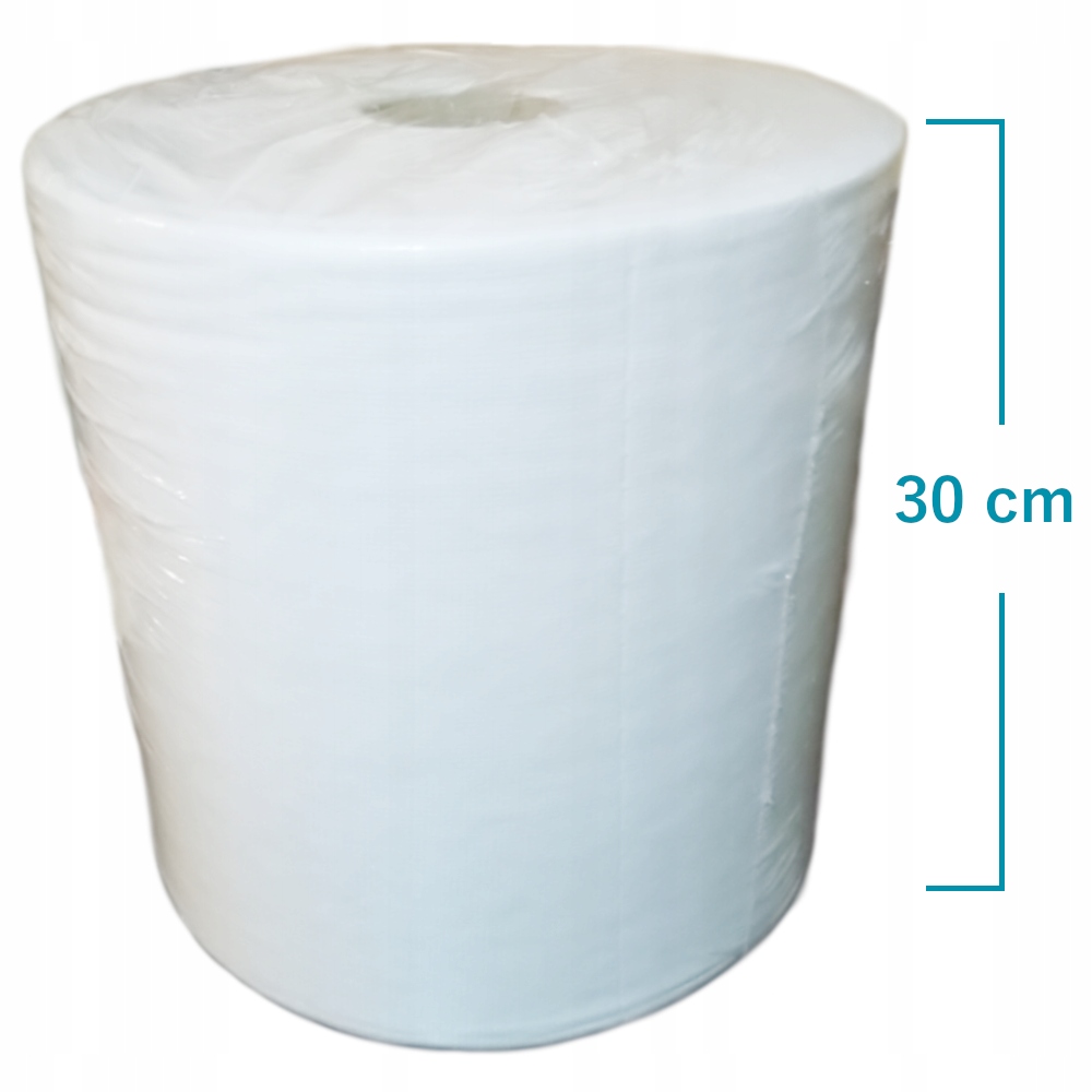 ЧИСТЫЙ ПЕЧАТНЫЙ НЕТКАНЫЙ БЕЛЫЙ РУЛОН XXL