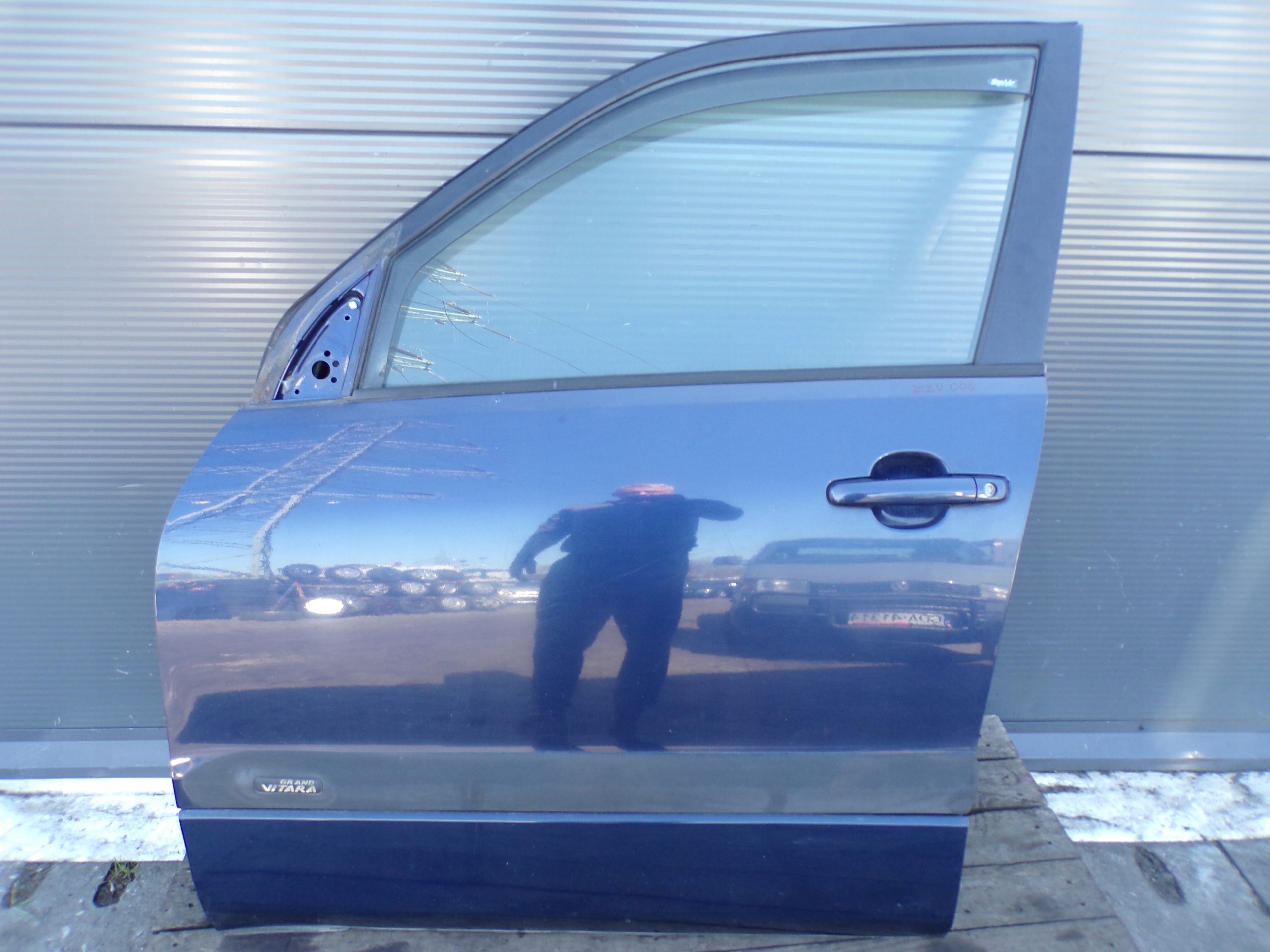 door left front SUZUKI GRAND VITARA 2 II 5D colour C08 / Z2U