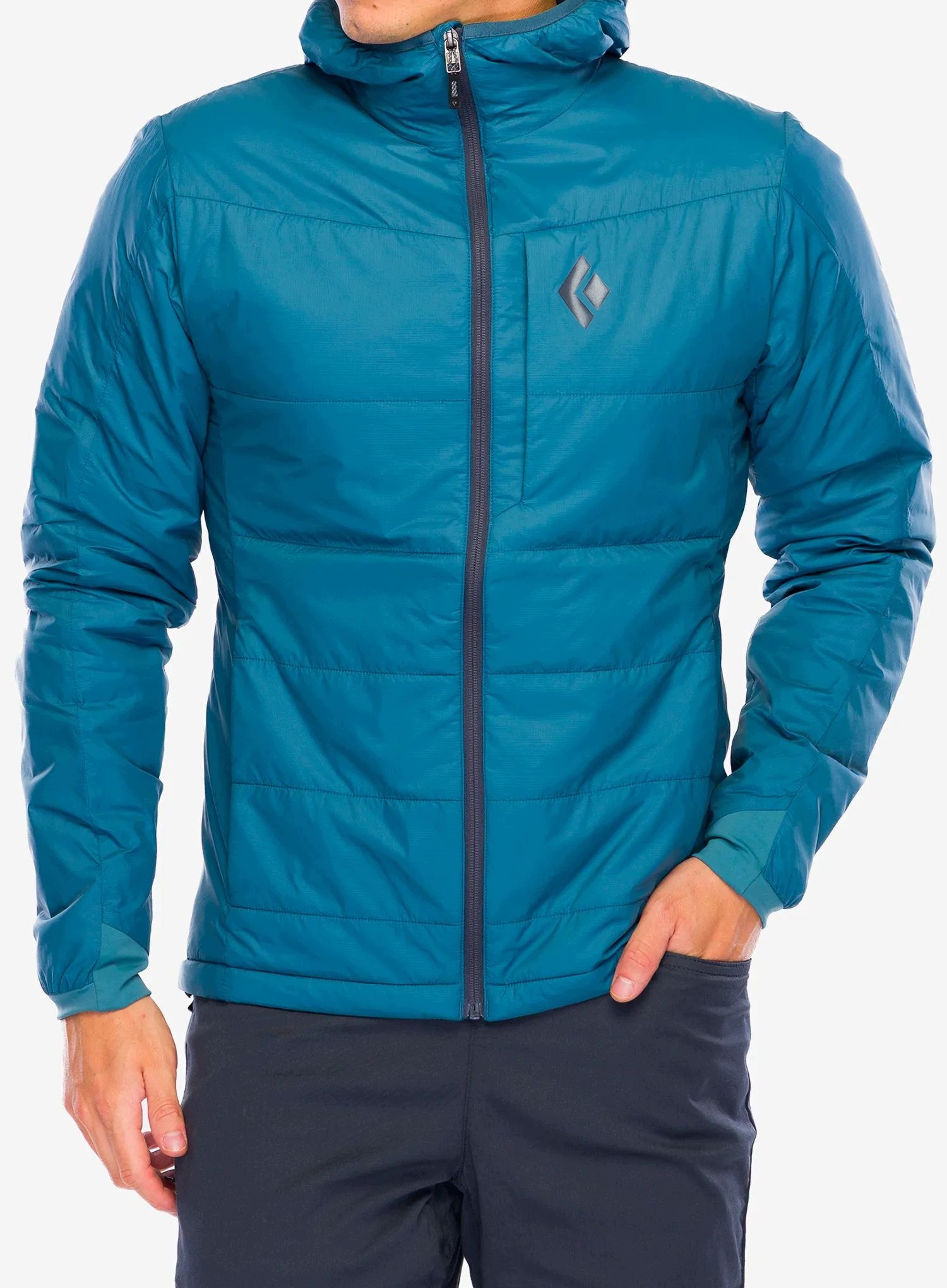 Kurtka ocieplana Black Diamond Solution Hoody creek blue M