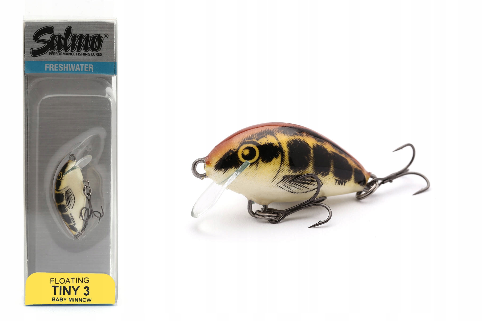 Wobler Salmo Tiny Floating 3cm Baby Minnow