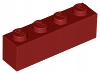 

Lego 3010 klocek 1x4 c. czerwony 1 szt Nowy