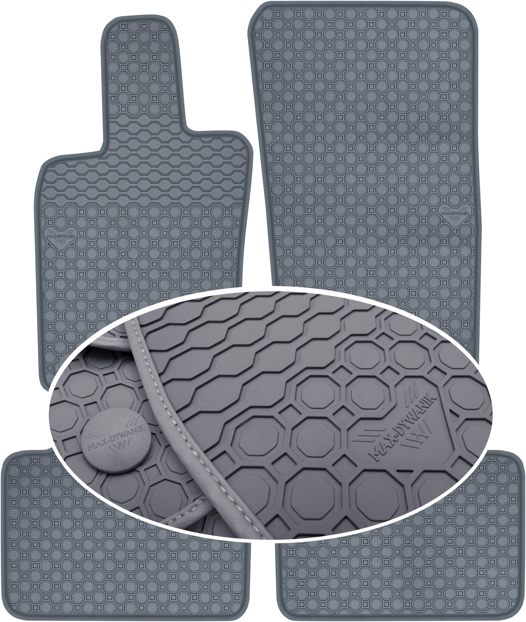 Porsche Panamera III od roku 2023. Gumové rohože PrimeLiner