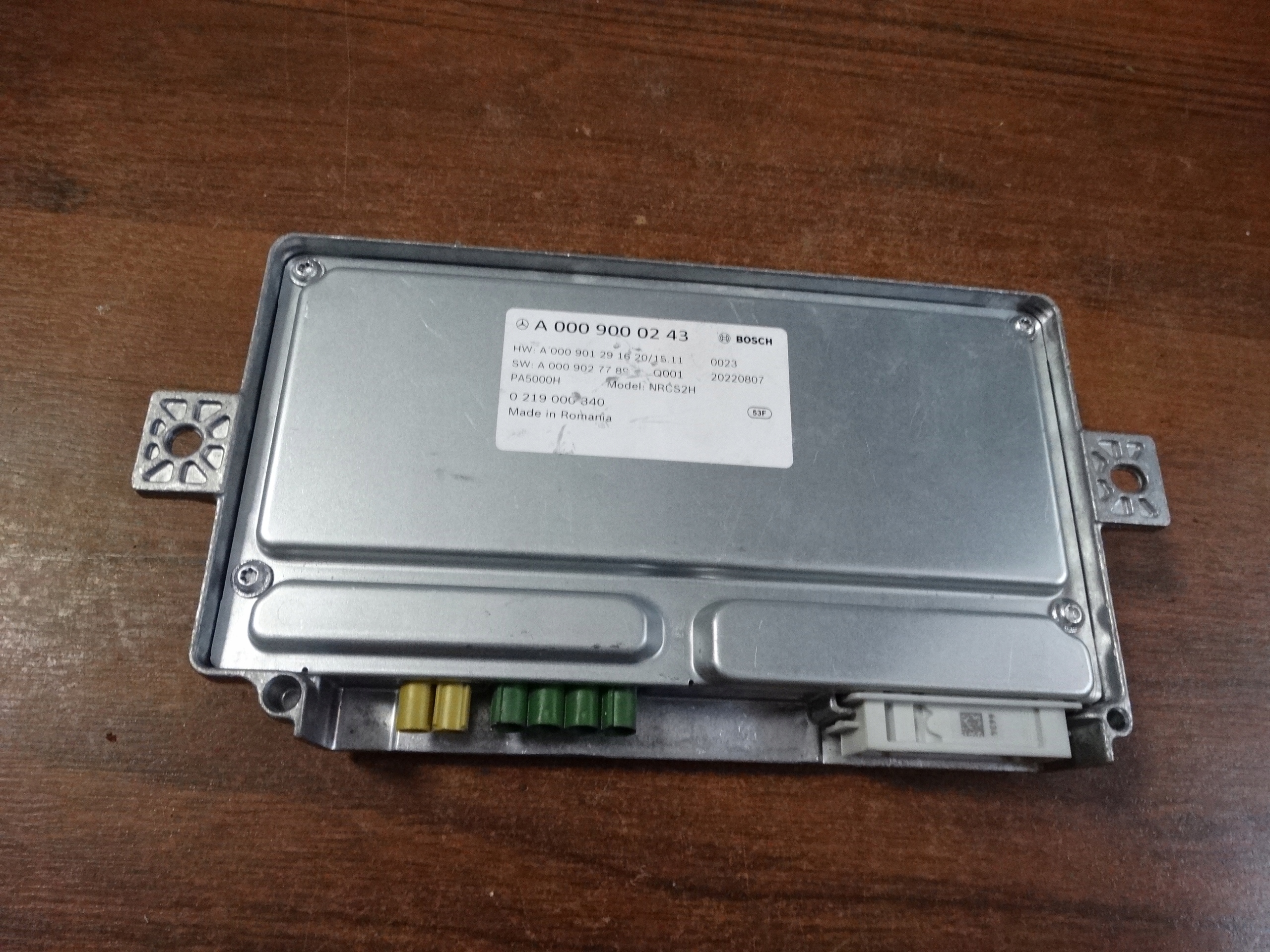 Module BLUETOOTH KAMER MERCEDES W206 W232 1 9
