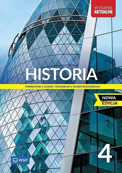 Historia 4 Podręcznik Zakres rozszerzony Wsip 2025Wwa