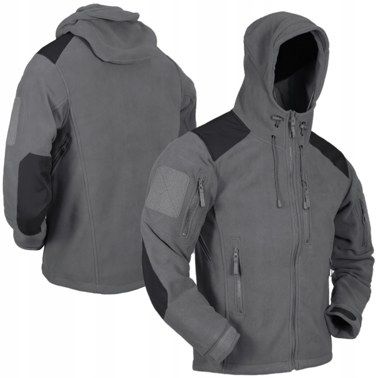 

Texar Husky Bluza Polar'owa Z Kapturem Grey L